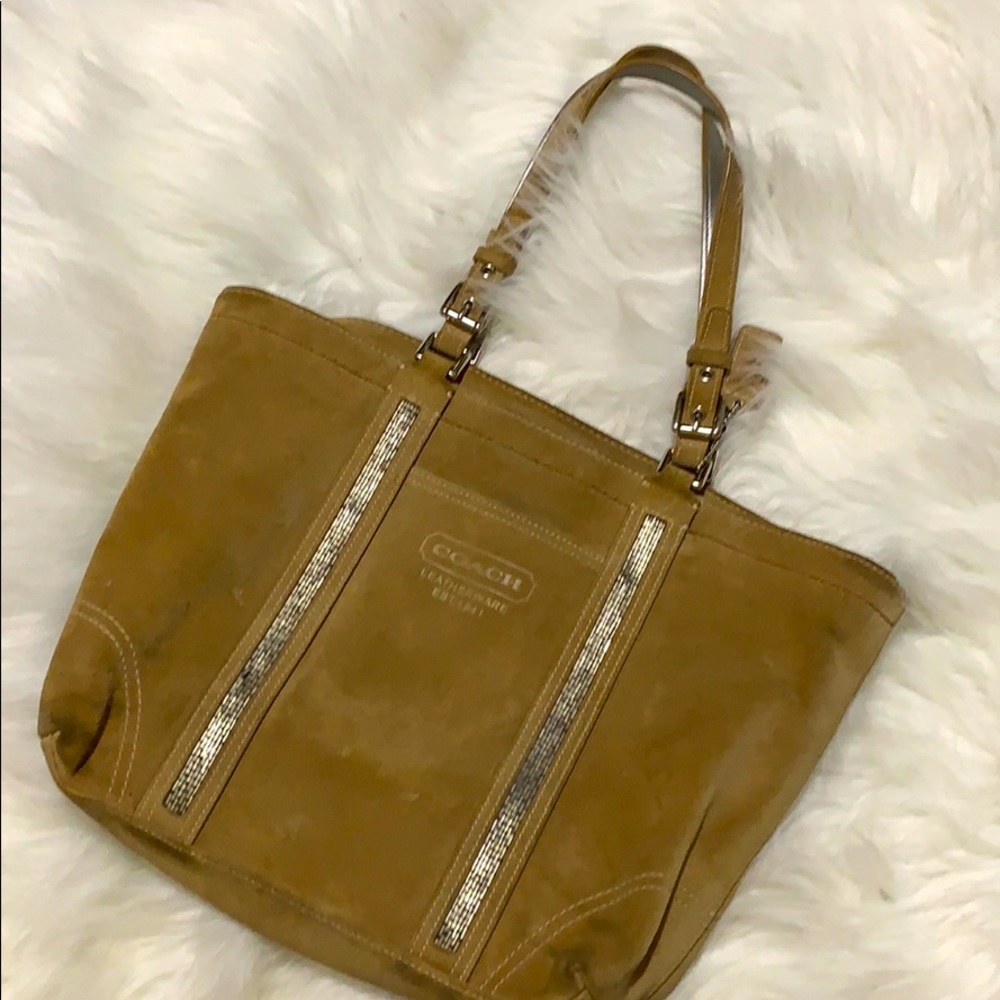 Rare Vintage Coach Genuine Leather Bag